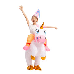 Unicorn Ride-On Inflatable Costume - Child