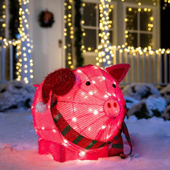 Tinsel Pig LED Yard Light
