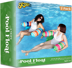 2Pcs Inflatable Pool Float Chairs 29in