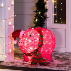Tinsel Pig LED Yard Light