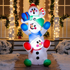 6ft Tall Snowman Inflatable