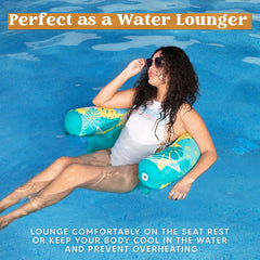 3Pcs Sloosh Inflatable Pool Float Chairs