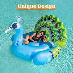 SLOOSH - 66" Giant Peacock Raft