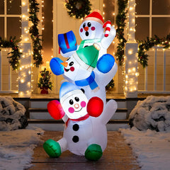 6ft Tall Snowman Inflatable