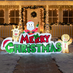 10ft Inflatable Merry Christmas