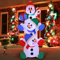 6ft Tall Snowman Inflatable