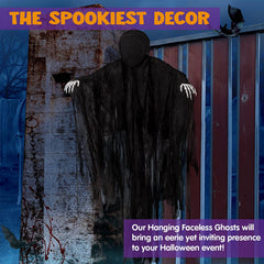 5 Ft Dark Hanging Grim Reaper
