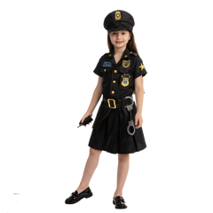 Police Girl Officer Costume - Child