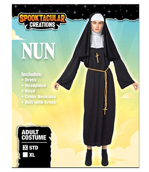 Nun Halloween Costume for Women - Spooktacular Creations