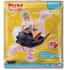 Riding-an-Ostrich Costume Inflatable - Adult - Spooktacular Creations