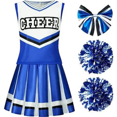 Cheerleader Costume for Girls, Cute Cheerleading Outfit