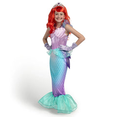 Girls Mermaid Costume, Ariel Costume for Girls