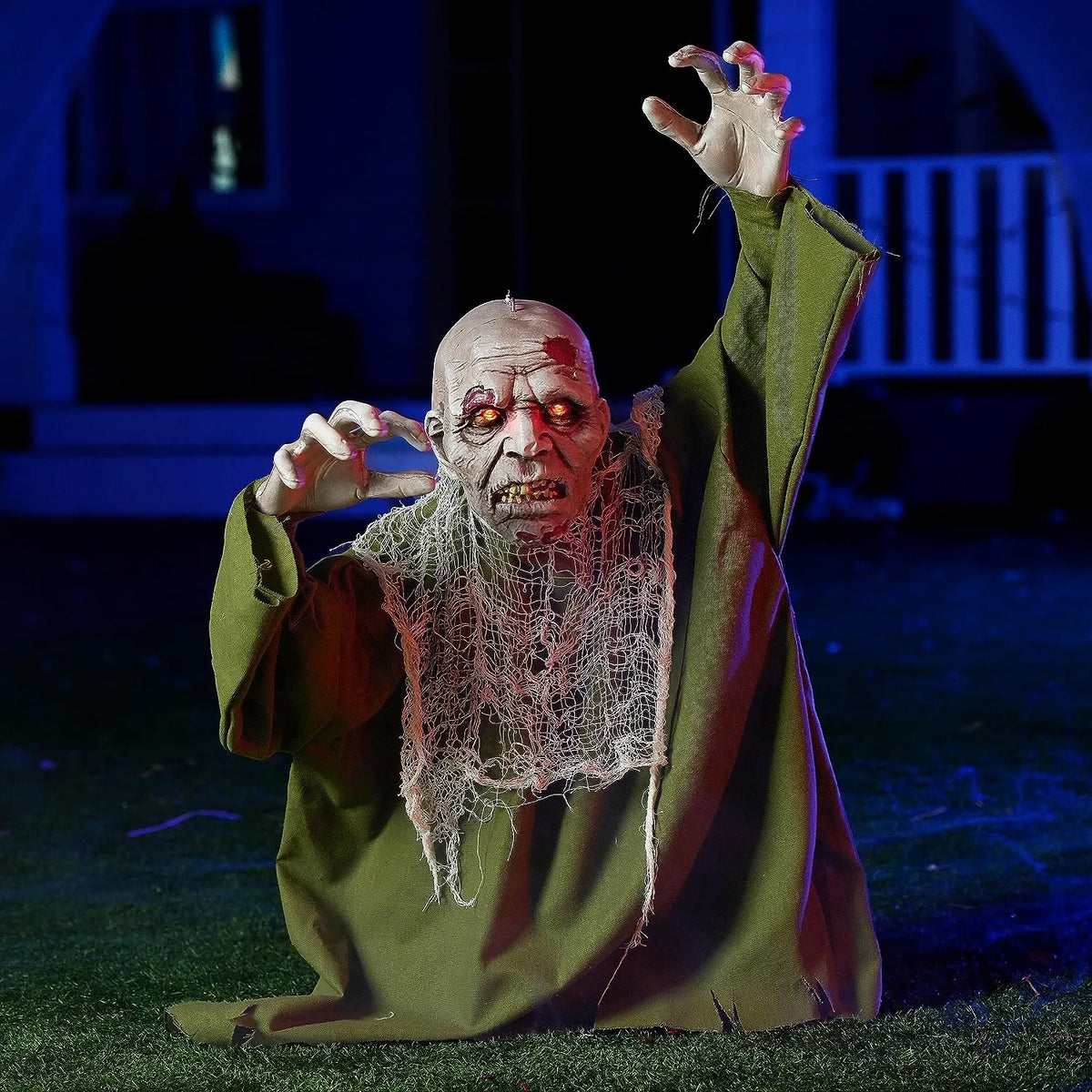 JOYIN Halloween Animated Zombie Groundbreaker with Movable Arms