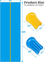 Huge Water Slide with Build-in Sprinkler 30ft x 6ft
