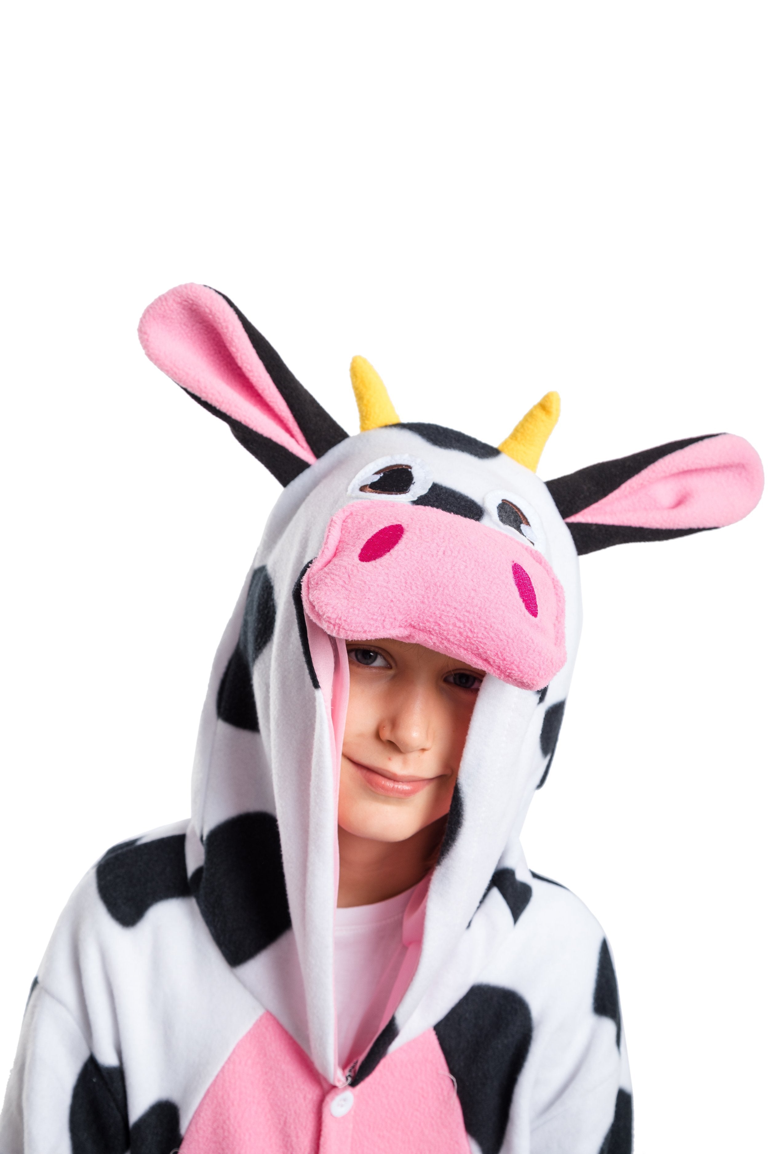 Cow Animal Onesie Pajama Costume - Child - Spooktacular Creations