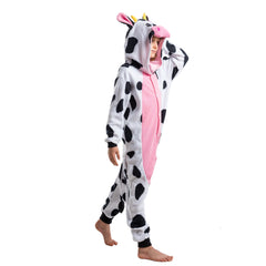 Cow Animal Onesie Pajama Costume - Child - Spooktacular Creations