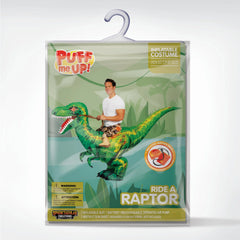 Inflatable Dinosaur Costume, Riding a Raptor Digital Printing Blow-up