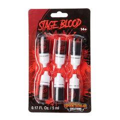 Mini Bottles of Blood, 6 Pcs