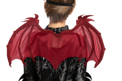 Black and Red Dragon Costume - Child