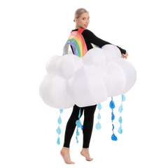 Raining Rainbow Cloud Inflatable - Adult
