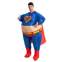 Inflatable Superhero Costume Fat Suit - Adult