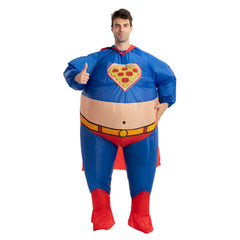 Inflatable Superhero Costume Fat Suit - Adult