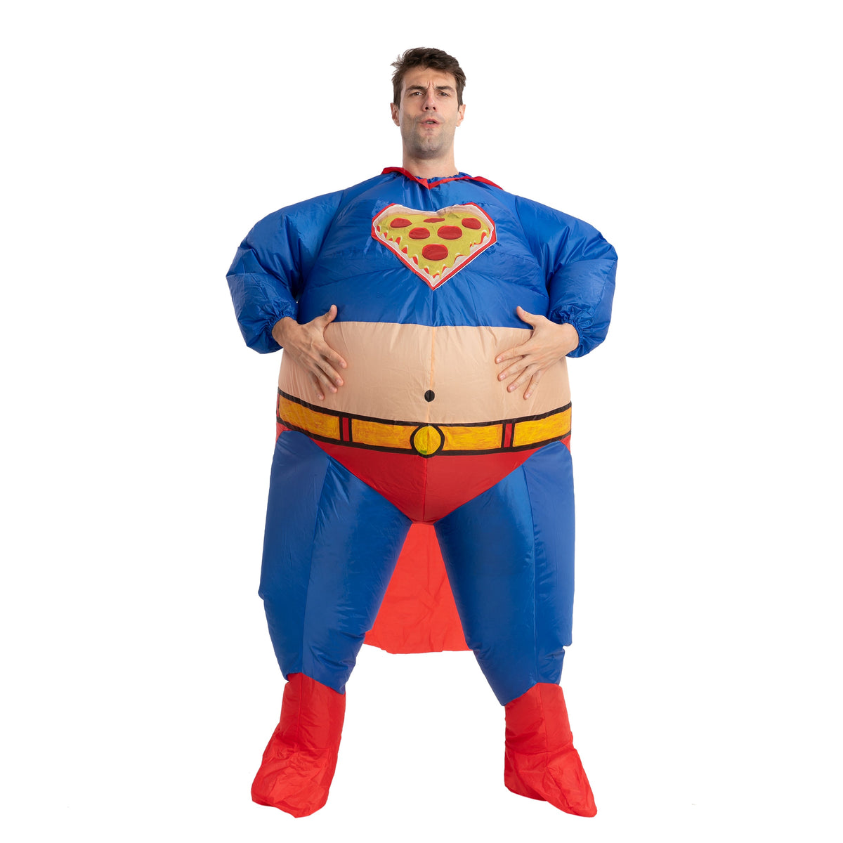 Inflatable Superhero Costume Fat Suit - Adult
