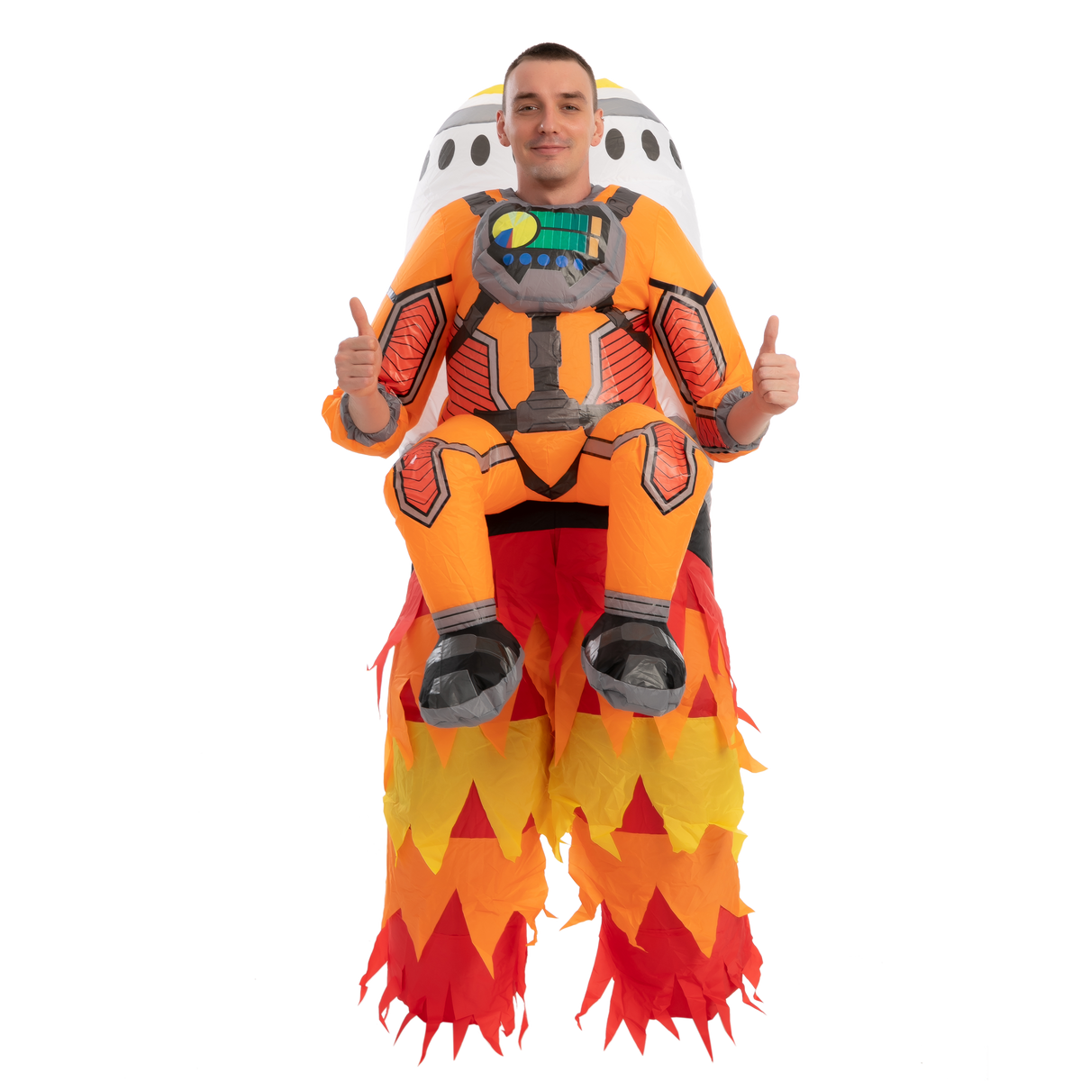 Astronaut with Rockets Inflatable Costume