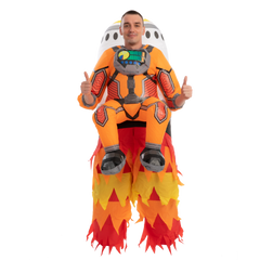 Astronaut with Rockets Inflatable Costume