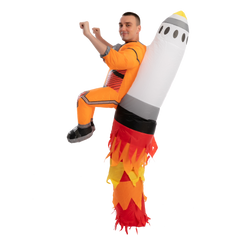 Astronaut with Rockets Inflatable Costume