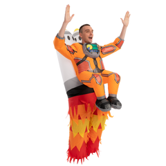 Astronaut with Rockets Inflatable Costume