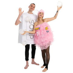 Group Soap Loofah Bubbles Costume - Adult