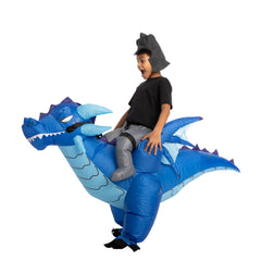 Inflatable  Ride-On Ice Dragon Costume Cosplay