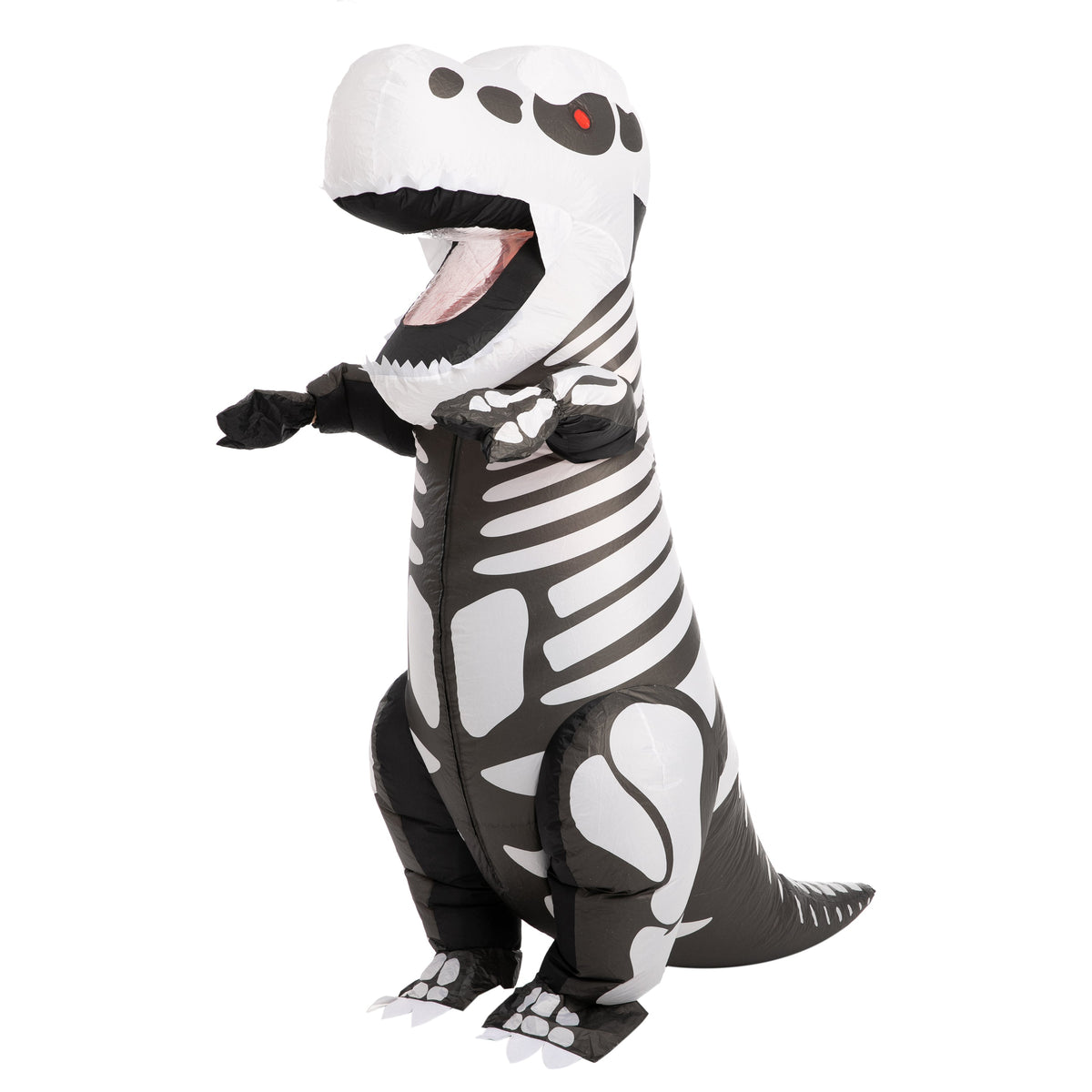 Skeleton T-rex Full Body Inflatable Costume