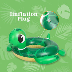 SLOOSH - Dinosaur & Sea Turtle & Dolphin Pool Rings, 3 Packs