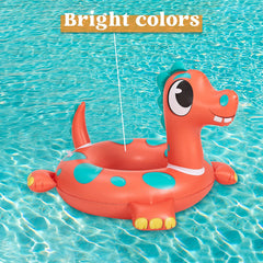 SLOOSH - Dinosaur & Sea Turtle & Dolphin Pool Rings, 3 Packs