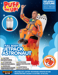 Astronaut with Rockets Inflatable Costume