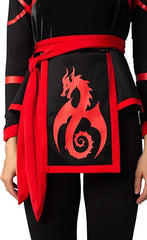 Sexy Darkness Ninja Warrior Costume for Women with Ninja Mask