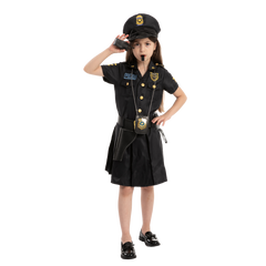 Police Girl Officer Costume - Child