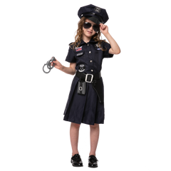 Girls Police Costume For Role Play Cosplay
