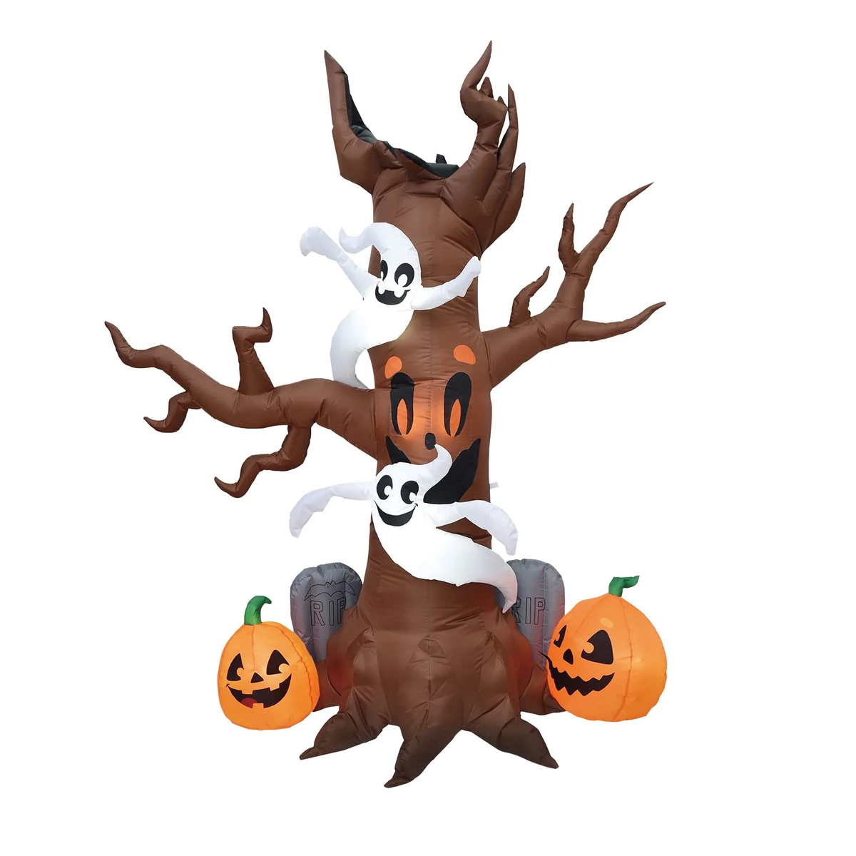 8ft Scary Tree with Graves Inflatable