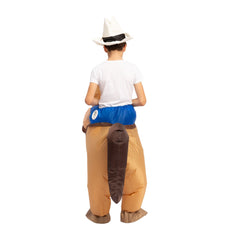 Inflatable Ride-On Cowboy Costume - Child