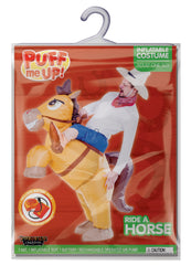 Inflatable Cowboy Riding-a-horse Deluxe Costume Set