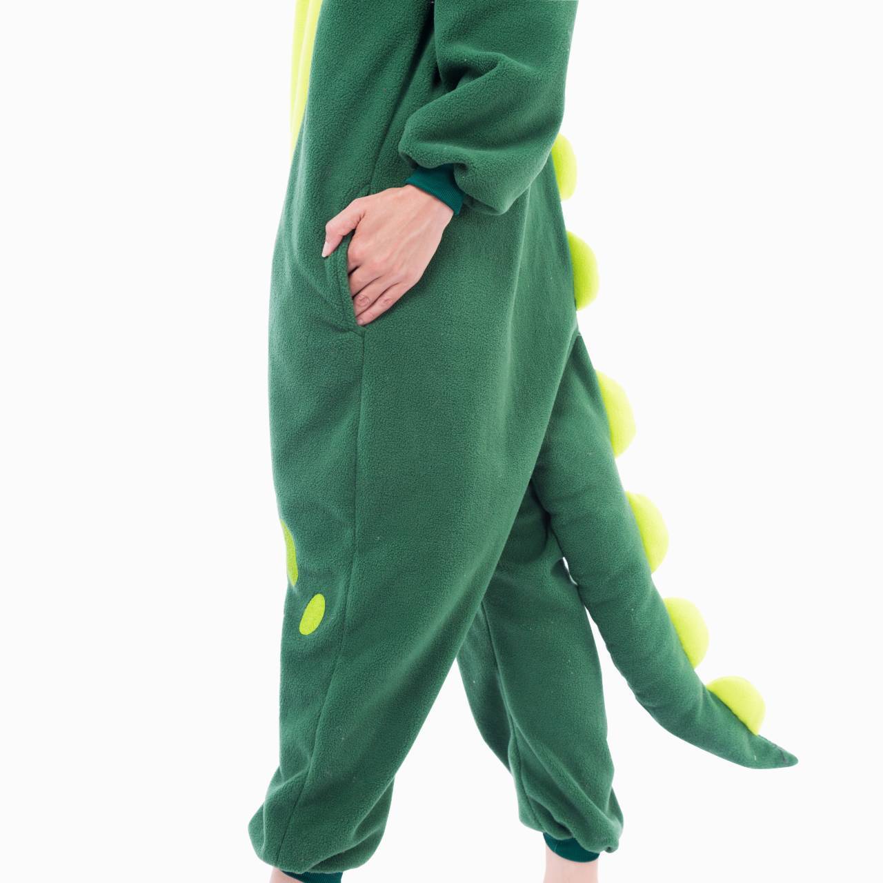 Dinosaur Animal Onesie Pajama Costume - Adult - Spooktacular Creations