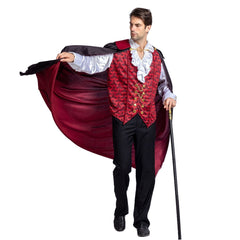 Renaissance Medieval Scary Vampire Cosplay Costume for Men - Adult