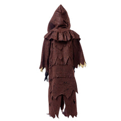 Scary Scarecrow Pumpkin Bobble Head Costume w/Pumpkin Halloween Mask for Kids - Spooktacular Creations