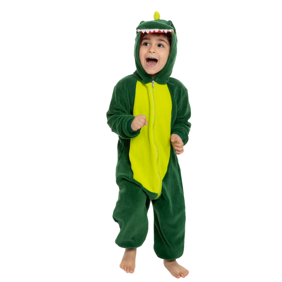 Dinosaur Pajamas Onesie - Child