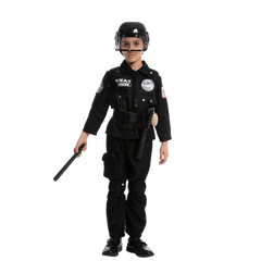 SWAT Officer Costume Role Play Cosplay - Child