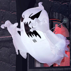 3.5ft Halloween Flying Ghost Broke Out from Window