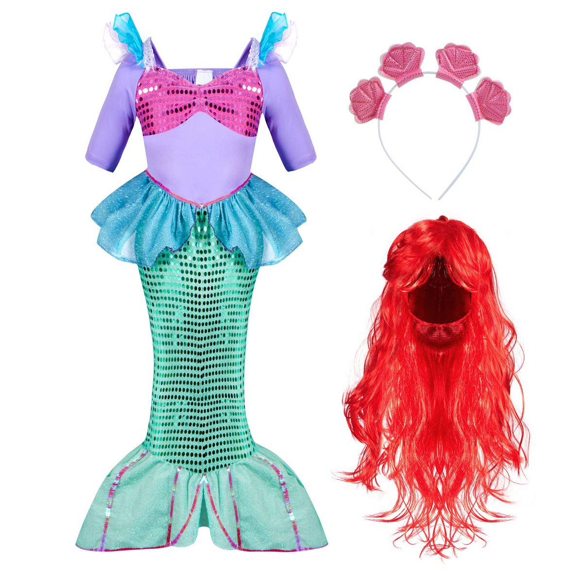 Child Girl Mermaid Costume